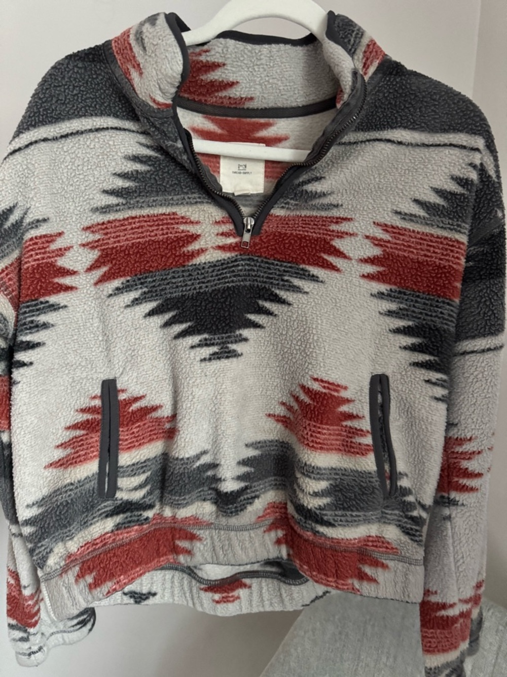 Thread & Supply Aztec Sherpa Pullover Women’s